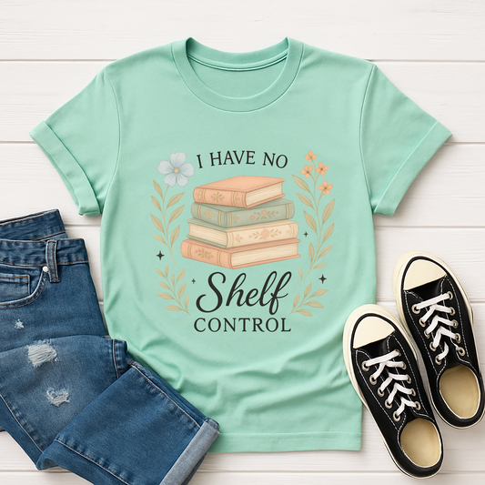 "I Have No Shelf Control" T-Shirt