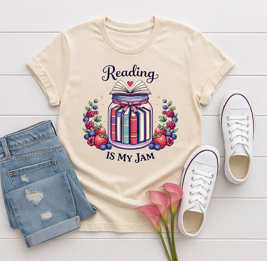 "Reading is My Jam" T-Shirt