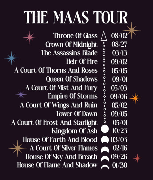 ACOTAR THE MAAS TOUR T-Shirt